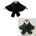 thumbnail image 2 of Stylish Women's Detachable Collar Shawl Velvets Scarf Wrap for Sweaters Coats, 2 of 21