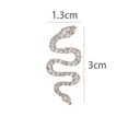 thumbnail image 2 of 12 Uds. De dijes de uñas de serpiente para uñas acrílicas, 6 diamantes de imitación y dijes de uñas de serpiente dorados y 6 plateados para mujeres, decoración de uñas 3d, 2 of 5