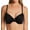 Black, variant on Women's Warner's RA2141A Underwire Lightly Lined Convertible Bra (White 42D)