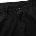 thumbnail image 4 of MSJUHEG Mens Shorts Men'S Shorts Male Solid Color Multi Pocket Zipper Buckle Outdoor Shorts Tooling Shorts Shorts Men Black Xl, 4 of 8