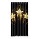 thumbnail image 1 of Cortina de ducha ABPHQTO con estampado de Estrellas Doradas Impermeable 90x180 cm, 1 of 2
