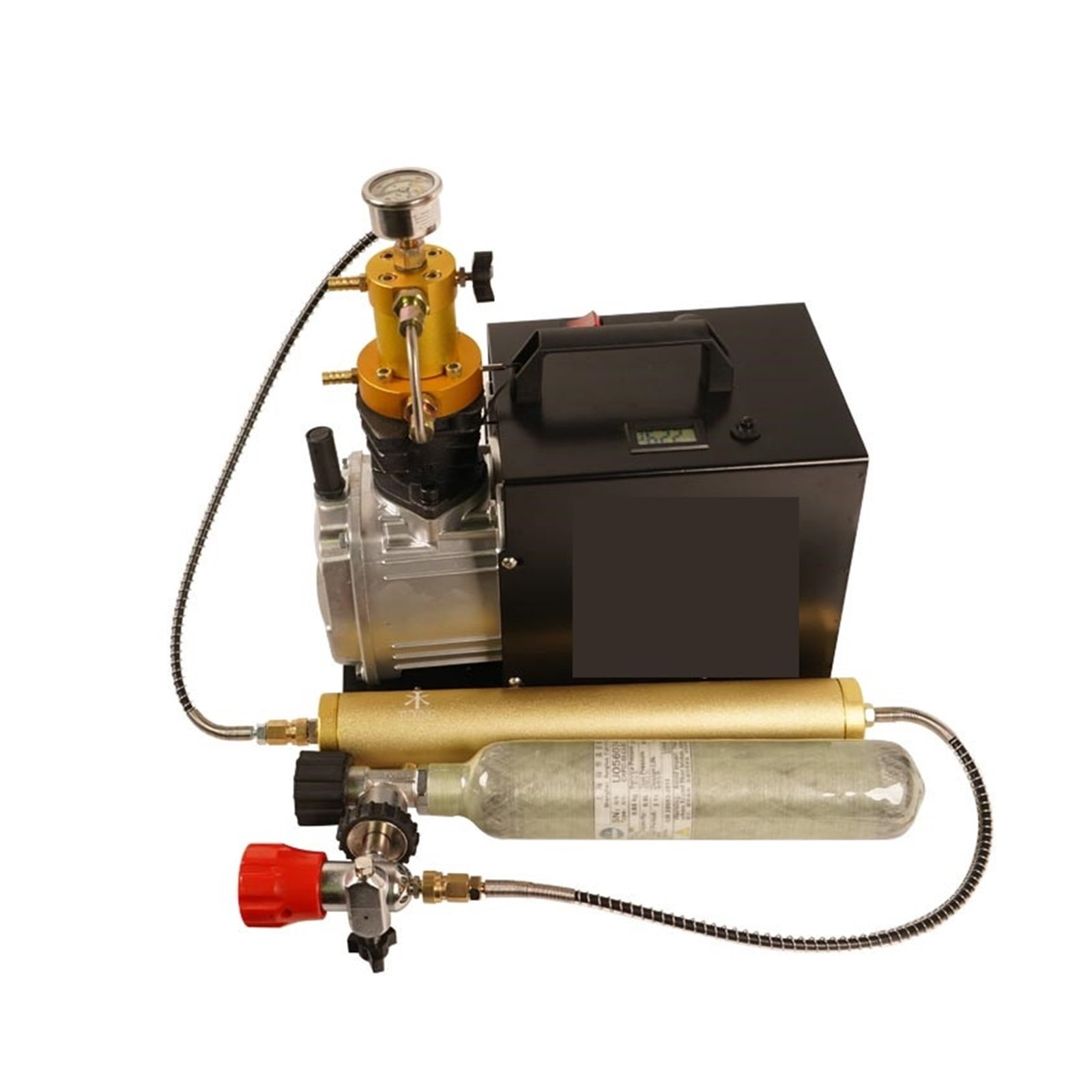 4500Psi 300Bar 30Mpa Air Compressor Electric High Pressure Pump ,Outstanding Oil Inlet System