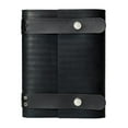 thumbnail image 4 of Notebook Journal From Recycled Tires 240 Blank-Vegan Leather Straps 8X6 - Charcoal Strap, 4 of 4