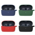 thumbnail image 2 of Pour Jabra Elite 3 Coque de Protection en Silicone Antichoc Anti-Poussière Lavable Vert Foncé, 2 of 6