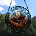 thumbnail image 2 of Cake Stained Glass Suncatcher Ornament, Cake Christmas, Cake Stained Glass Decor, Christmas Decorations, Hanging Ornament, Christmas Sister in Law Birthday Gifts VjqXpZ, 2 of 5