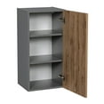 thumbnail image 2 of 18" x 30" Wall Cabinet-Single Door-with Natural Teak door, 2 of 4