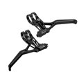 thumbnail image 3 of Ymiko Bike Brake Lever, Black Silver/Black Red/All Black Aluminium Alloy Brake Lever, Mountain Bike Brake Handlebar For Cycling Riding Most Bike Models, 3 of 8