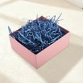 thumbnail image 4 of Unique Bargains 1.76 oz Raffia grass filler Shredded paper filler for Christmas Easter Deep Blue, 4 of 5