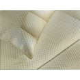 thumbnail image 4 of Ambesonne Geometric Quilted Bedspread Set 3 Pcs, Abstract Square Shady, Queen Size, Cream Beige, 4 of 5