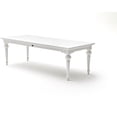 thumbnail image 2 of NovaSolo Provence 94" Dining Table in Pure White, 2 of 7