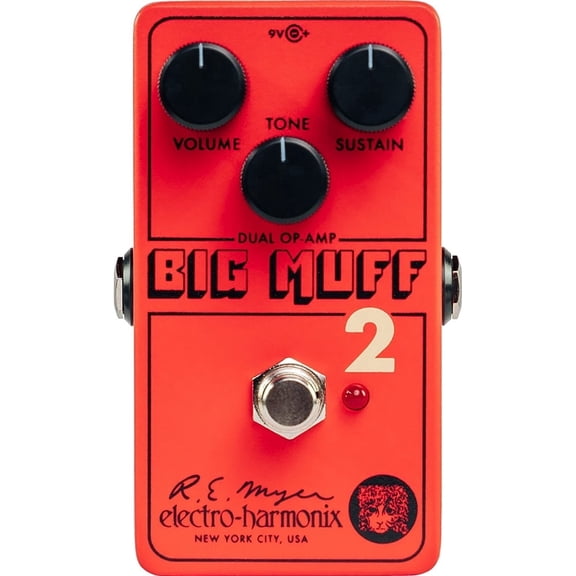 Electro-Harmonix Big Muff Pi 2 Dual Op-Amp Fuzz Pedal