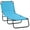 Blue, variant on Demi Bonn Folding Chaise Lounge Beach Chairs with Steel Frame, 5-Position Reclining Outdoor Sun Tanning Seats for Yard & Patio, Green