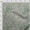 thumbnail image 3 of oneOone Viscose Jersey Green Fabric Abstracts Sewing Fabric By The Yard Printed Diy Clothing Sewing Supplies 60 Inch Wide, 3 of 4