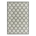 thumbnail image 3 of Unique Loom Outdoor Trellis Collection Area Rug - Moroccan (6' 1" x 9' Rectangle Gray/Silver), 3 of 7