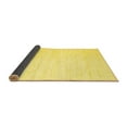 thumbnail image 2 of Ahgly Company Indoor Rectangle Solid Yellow Modern Area Rugs, 7' x 10', 2 of 4
