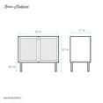 thumbnail image 3 of Classe 36" Bathroom Vanity in Dark Walnut Cabinet Only, 3 of 3