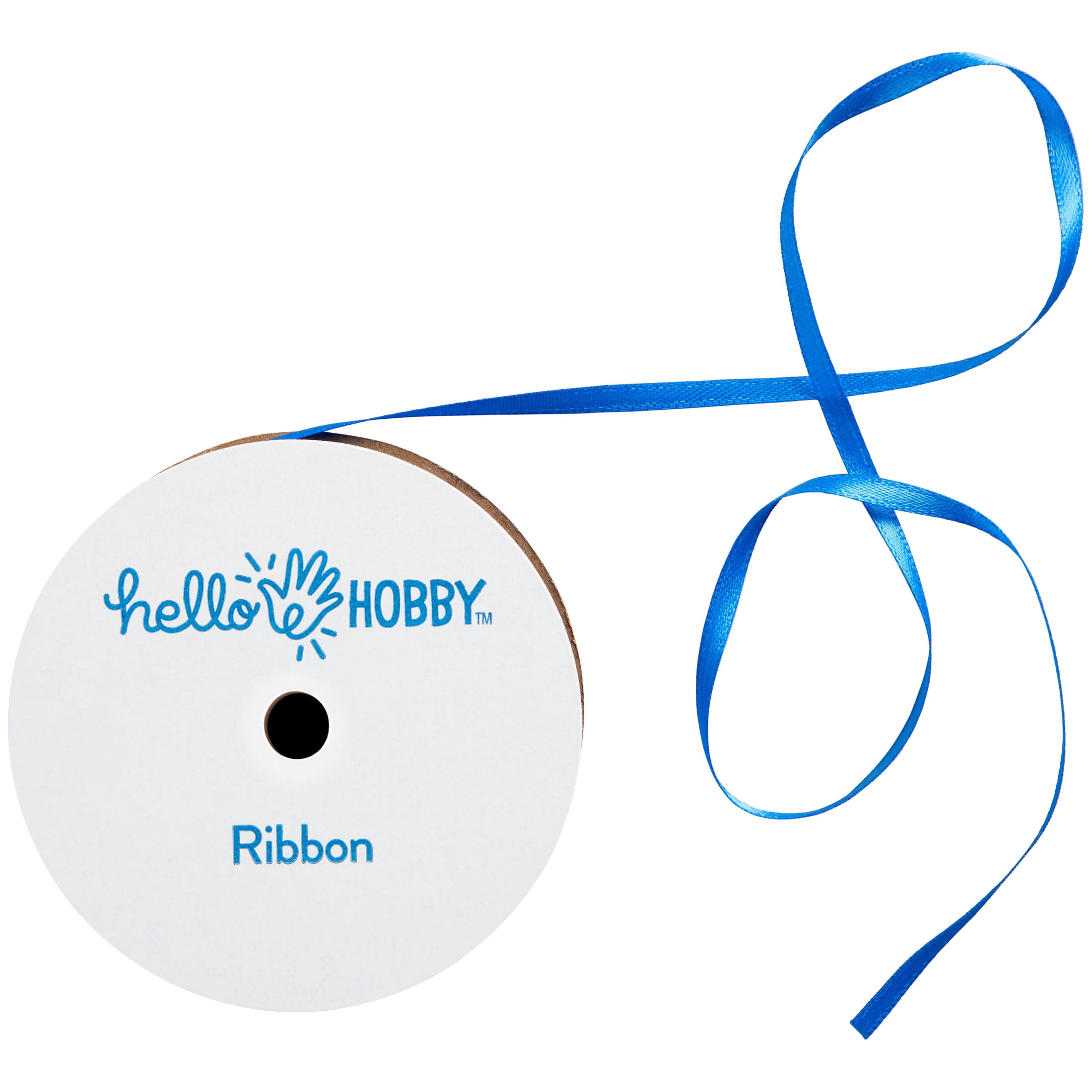 Hello Hobby Royal Double Face Satin Ribbon, 1/8 in x 8 yd