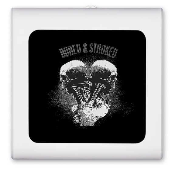 Plug in Dimmable LED Night Light with Dusk to Dawn Auto Sensor, Adjustable Brightness, Warm Light, Auto On/Off Nightlight for Bathroom, Hallway, Nursery, Bedrooms - Bored and Stroked