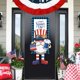 thumbnail image 1 of 4th of July Gnome Door Hanging Banners USA Independence Day Patriotic Wall Door Decor Red White Blue Star Stripe Non woven Fabric Hanging Decoration, 1 of 6