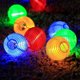 thumbnail image 3 of Guirnalda de luces LED solares de color perla, 6,5 m, 30 unidades [Clase energética A+++], 3 of 5