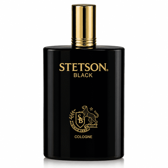 Stetson Black Cologne Spray by coty 3.4 Oz for Men