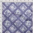 thumbnail image 4 of oneOone Silk Tabby Light Purple Fabric Florals Craft Projects Decor Fabric Printed By The Yard 42 Inch Wide, 4 of 6