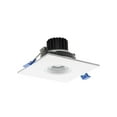 thumbnail image 3 of NDR Orbit Square 4 inch White LED Recessed Ceiling Down Light - 4000K Cool White, 3 of 3