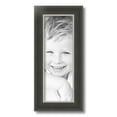 thumbnail image 2 of ArtToFrames 6x17 inch Black Velvet with Silver Wide Picture Frame, Black MDF Poster Frame (4693), 2 of 7
