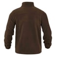 thumbnail image 4 of WRKEKC Windbreaker Jackets for Men Collarless Casual Outdoor Zip Solid Long Sleeve Versatile Zipper Pockets Outerwear Jacket Coat, 4 of 8