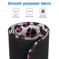 thumbnail image 3 of Long Mouse Pads for Desk,Pink and Black Of Leopard Print Desk Mats on Top Of Desks, Desk Mouse Pad Extra Large with 3mm Non-Slip Base and Stitched Edge for Gaming,Office,Work,Home 47.3"x23.6", 3 of 6