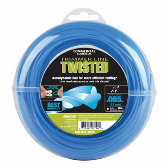 Arnold 245860 220 ft. x 0.06 in. Twisted Trimmer Line - Blue