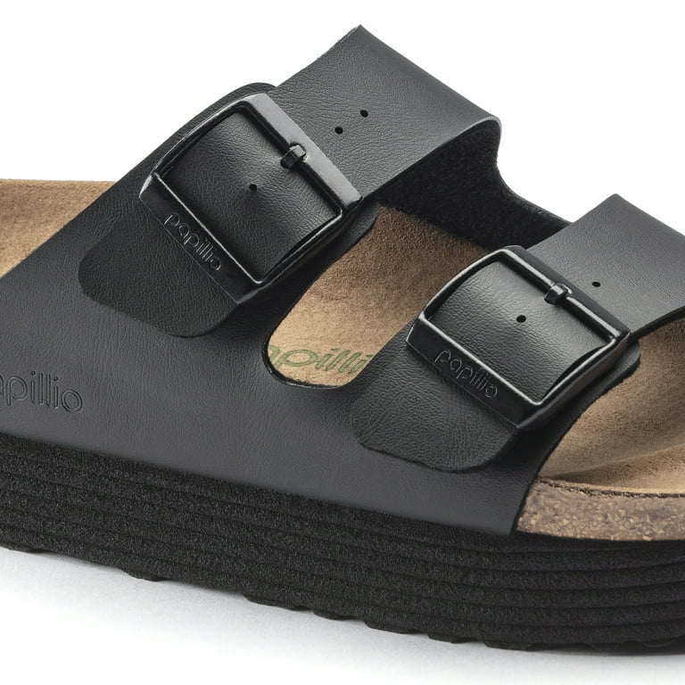 BIRKENSTOCK ブラック サンダル 42 Arizona Chunky Leather in Color Black | BIRKENSTOCK US