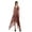 Candy Red, variant on Moomaya Hankerchief Hem Dress Women Printed V Neck Asymmetrical Hem Dress