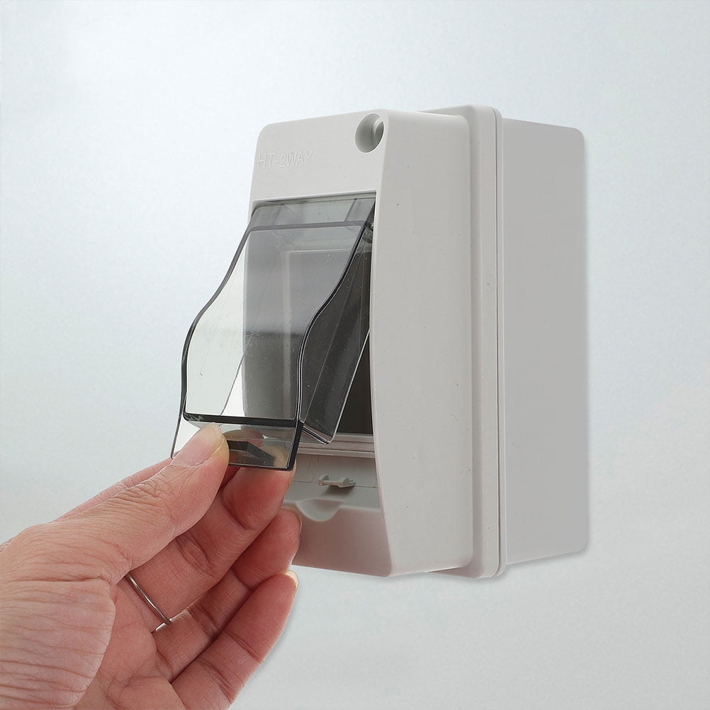 2 Way Distribution Box Breaker Power Enclosure Small Plastic Boxes Electrical Consumer Unit Pcs