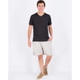 thumbnail image 6 of Real Essentials 5 Pack: Men's Mesh V Neck T Shirts Dry Fit Athletic Workout Gym Running Tees, 6 of 8