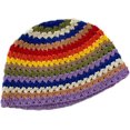 thumbnail image 5 of CoCopeaunts Ladies Bucket Hat Fashion Rainbow Knitting Spring Autumn Hollow Women Bucket Cap Trendy Outdoor Wide Brim Basin Hat, 5 of 8