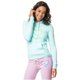 thumbnail image 1 of Aeropostale LLD Circle Signature Popover Sudadera con capucha para mujer, verde, pequeño Aeropostale Sudadera, 1 of 2