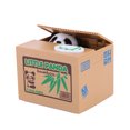 thumbnail image 1 of Coin Bank, Cute Panda Piggy Bank 12 X 10.5 X 9.8cm Money Box Panda Stealing Money Bank  For Office For Indoor ANGGREK Steal Money Panda Bank, 1 of 8