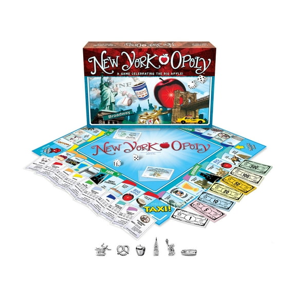 Juego de mesa Late for the Sky New York: monopolio para 2 a 6 jugadores