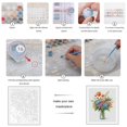 thumbnail image 3 of Paint by Numbers Kit for Adults, Elegant Floral Vase Arrangement Paint by Numbers, Easy Paint by Numbers Kit for Adults Beginner, DIY Adult Paint by Number Kits on Canvas, 12x16in Home Decor, 3 of 7