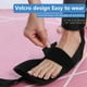 thumbnail image 5 of Soidarity Yoga Estiramiento Correa Nylon Ejercicio Cintura Pierna Entrenamiento Banda de resistencia Tobillo Lesiones Camilla portátil para gimnasio Accesorios para máquinas de ejercicios Negro, 5 of 6