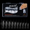thumbnail image 1 of Boxed Long Pointe French Nails Lengthens Nai, 1 of 8