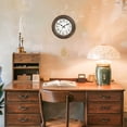 thumbnail image 3 of Geevon Retro Silent 10 Inch Wall Clock Non Ticking, Rustic Vintage Clock Quartz Decorative, Battery Operated for Kitchen/Office/Classroom/Bedroom/Living Room Decor, 3 of 14