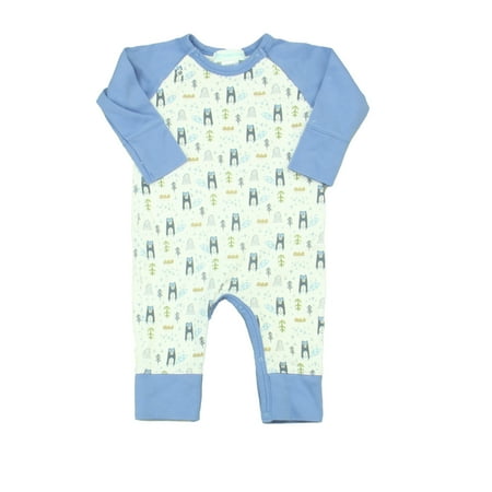 

Pre-owned Feather Baby Boys White | Blue Long Sleeve Outfit size: 3-6 Months