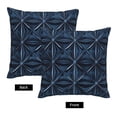 thumbnail image 4 of Multi-Size Linen Sofa Pillow Cover Invisible Zipper Open And Close Strong Use For Sofa Chair Garden Sofa Car Midnightblue Geometric Patterns_1 16"X16", 4 of 8