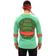thumbnail image 2 of Teenage Mutant Ninja Turtles Long Sleeve Costume Green T-Shirt & Eye Mask, 2 of 2