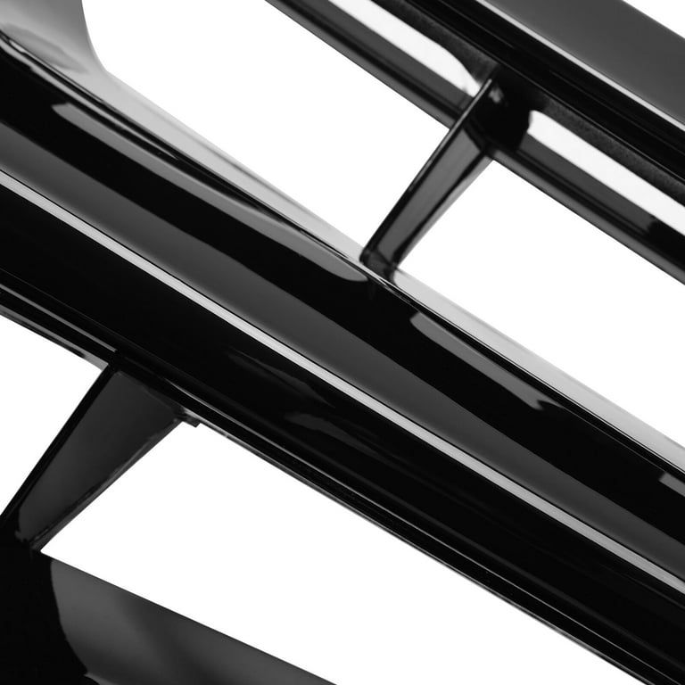 Kojem All Black Front Grill Grille Bumper Chrome Molding for Kojem All Black Front Grill Grille Bumper Chrome Molding for