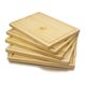 thumbnail image 2 of Tabla para picar y servir de madera cocina 30 x 20 cm cafe, 2 of 3