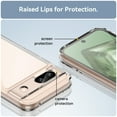 thumbnail image 4 of Feishell Clear Case for Google Pixel 9 / 9 Pro,Shockproof Slim Fit Non-Yellowing Transparent Anti-Scratch Lightweight Silicone Anti-Fingerprint Protective Phone Case,Clear, 4 of 8