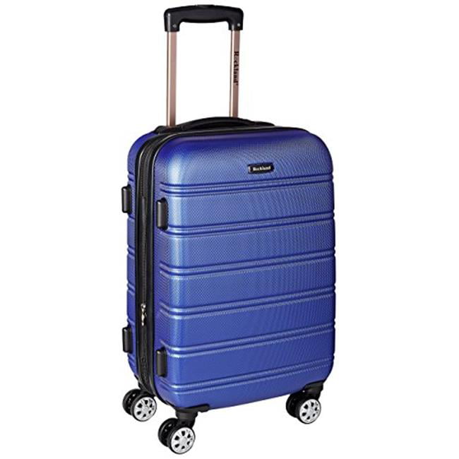 Rockland F145-2TONEBLUE 20 in. Melbourne Expandable Abs Carry On ...